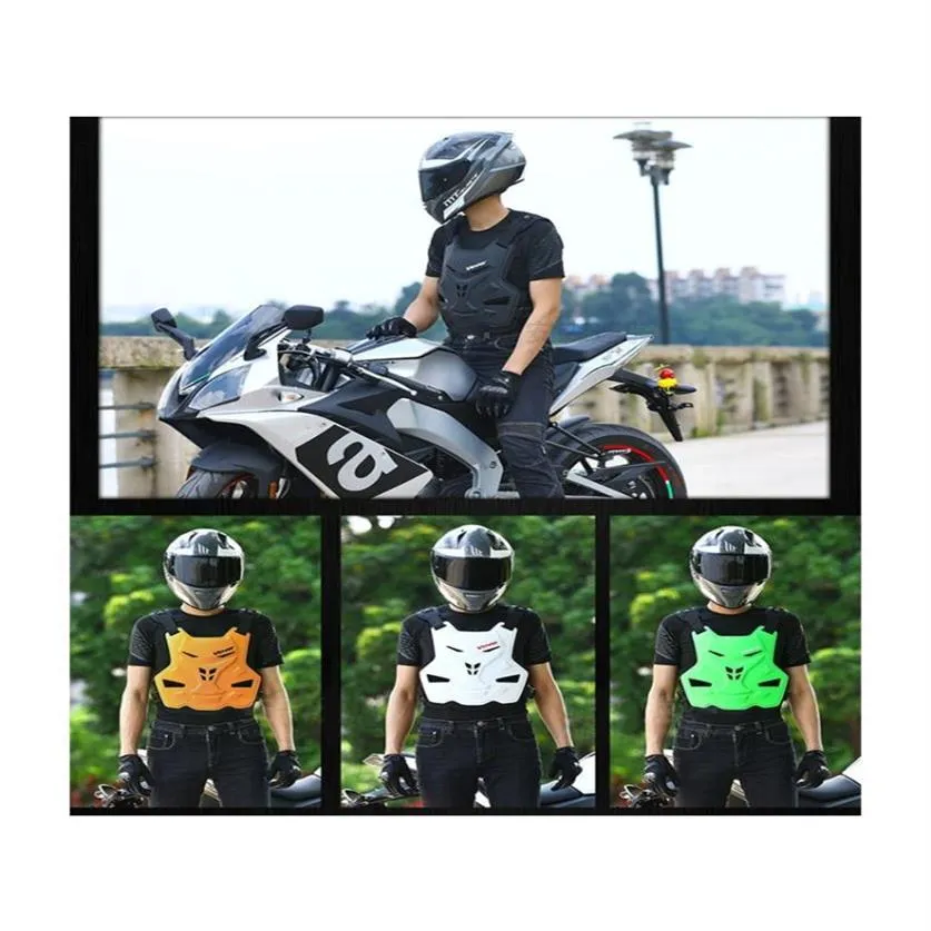 2021 NEW Adult Motorcycle Dirt Bike Bike Bike Armor Protective Gear Chest Back Protector Vest321U