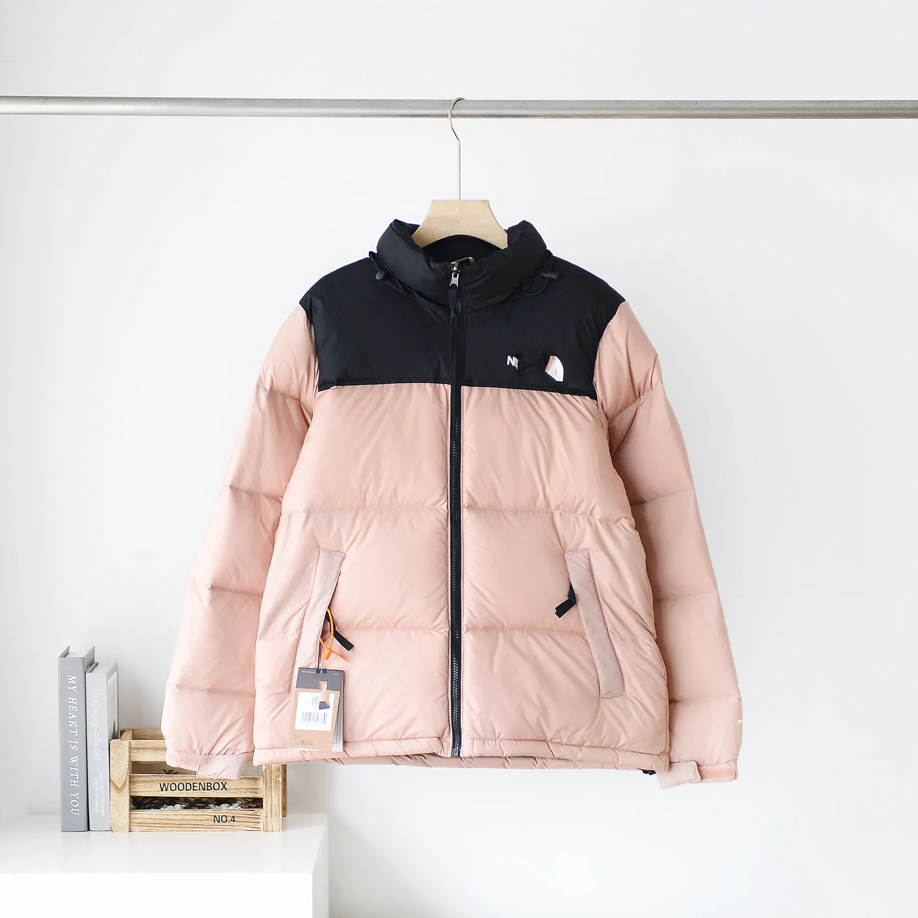 Down Jacket Anti-Run Suede Package Winter Men and Women With White Duck Down Matching Color Coat 14simg