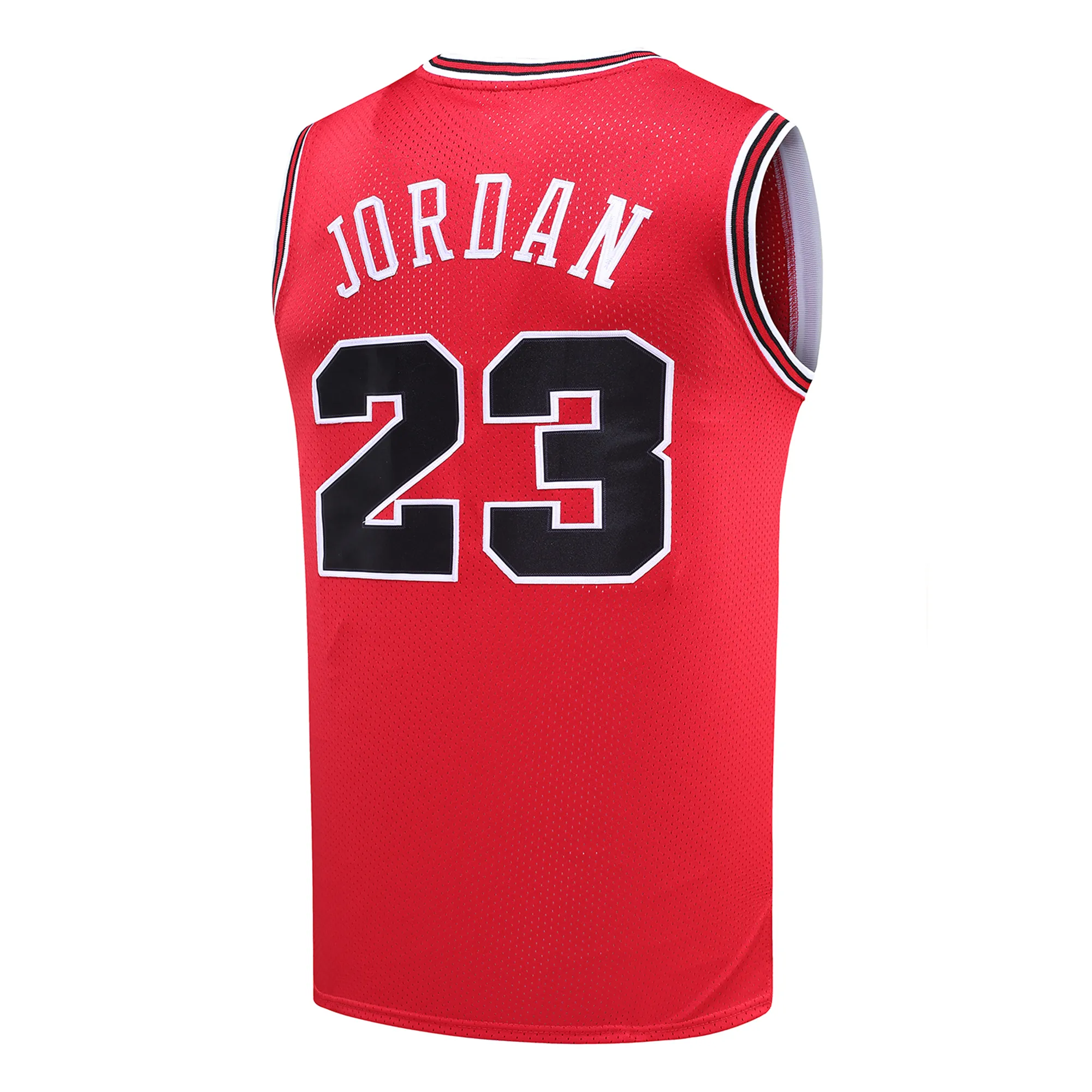 Micked Man 23 Michael Basketball Jersey Black Red S-XXXL