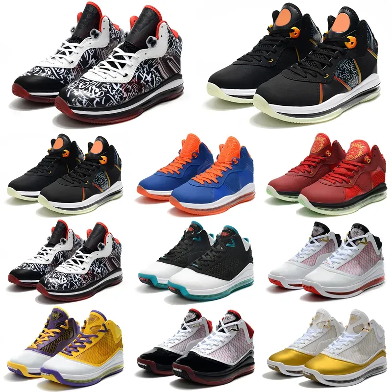 VIII 2022 Lebrons 8 Graffiti Basketball Shoes جودة عالية 8s الرجال