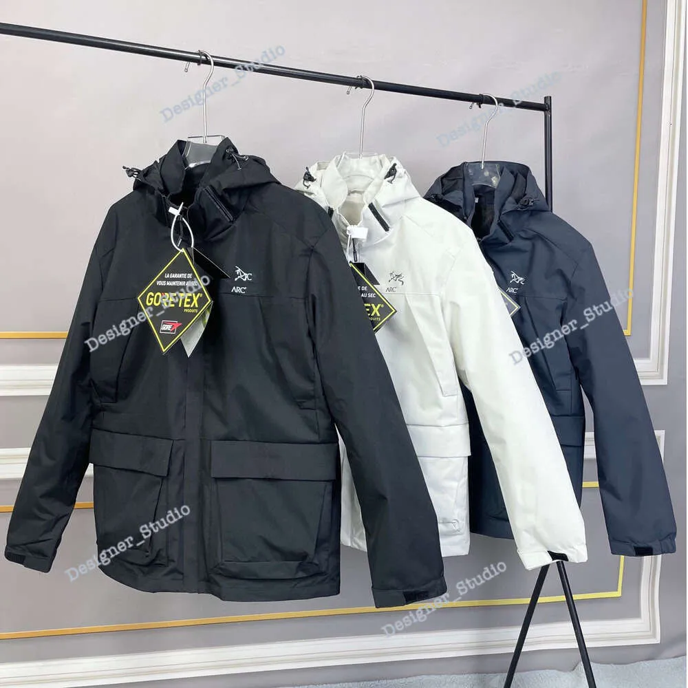 Arc Tasarımcı Ceket Erkekleri Rüzgar Yolu Su Geçirmez Ceketler Arcterxy Hafif Yağmurluk Kapşonlu Açık Hava Yürüyüşü Ceket Giysileri