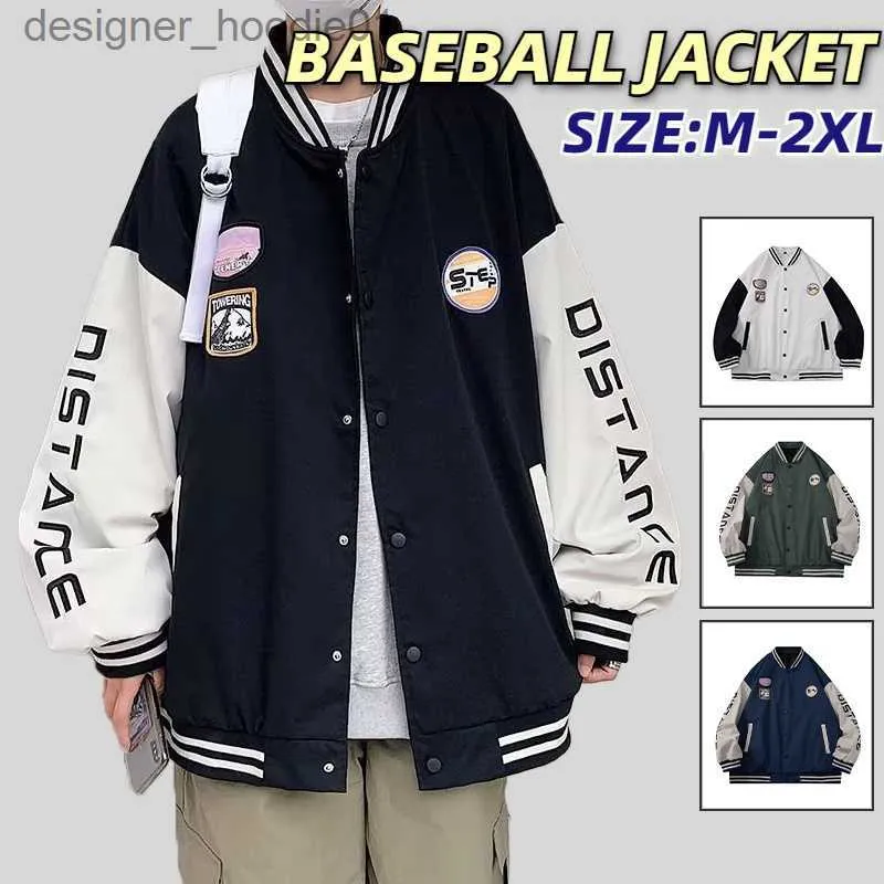 Damenjacken Europäische und amerikanische Sport-Baseballbekleidung Lässige Jaket Lelaki Trend Herrenjacke Campus Paarjacke L230916