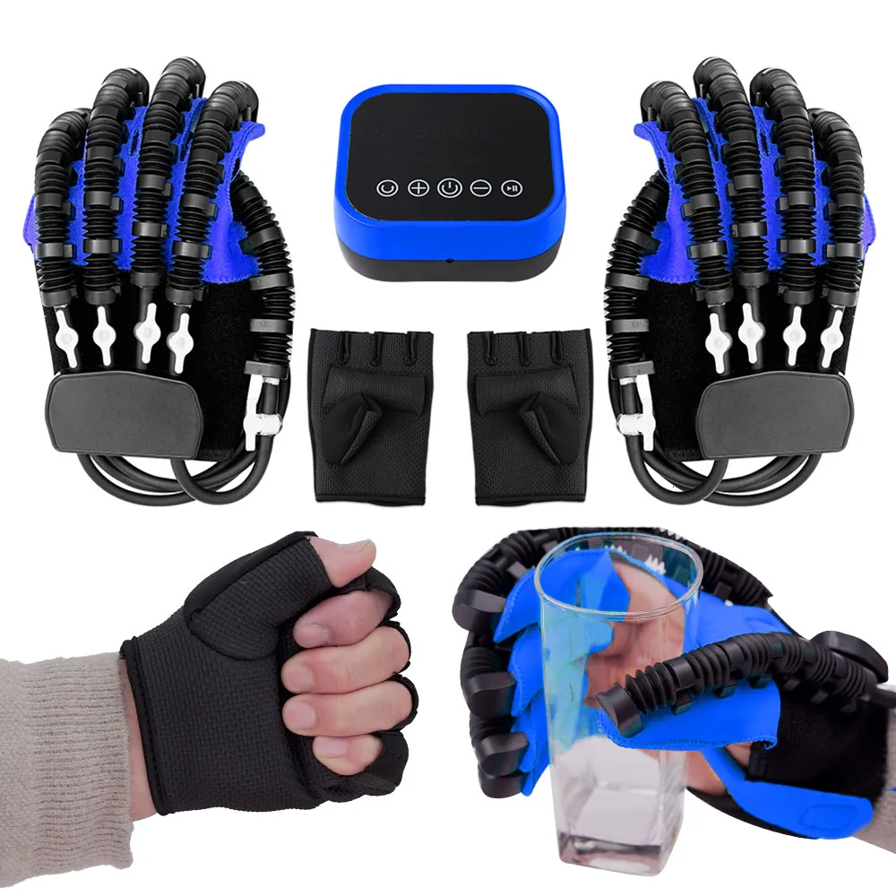 Otros artículos de belleza para la salud Guantes de masaje inteligentes Accidente cerebrovascular Hemiplejia Rehabilitación Función de mano Robot Entrenamiento Guante Cuidado de los dedos 230915