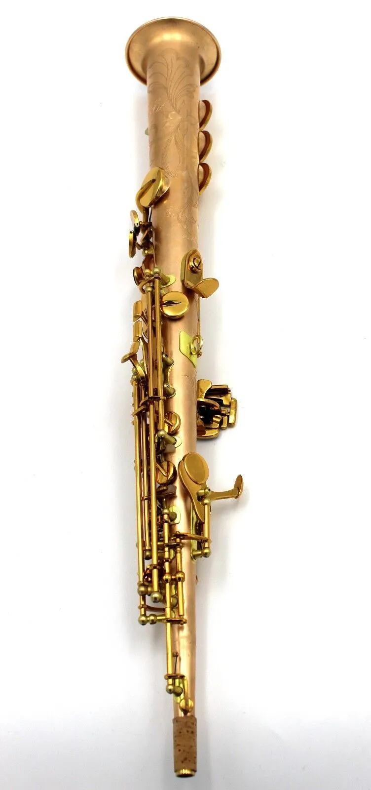 Eastern Music Soprano Saxophone - Rose Brass Body, Unlacquered Finish ...
