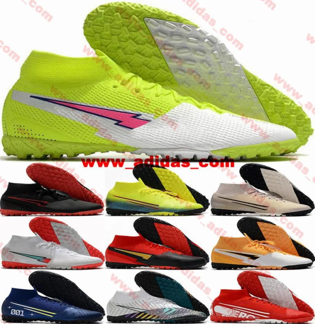 Football Boots Mercurial Superfly 7 Elite TF Soccer Cleats Soccer Shoes