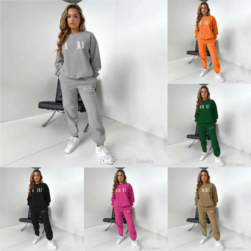 Outono Designer Mulheres Tracksuits Duas Peças Set Manga Longa Hoodie Top e Calças Casual 2 Pcs Outfit Sports Terno Jogging Suits Sweatsuit Plus Size 3XL 4XL 5XL Roupas