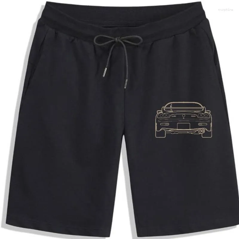 Men's Shorts RX7 RX-7 Sports Car Men 13B Rotary Wankel Engine S M L XL 2XL 3XL 4XL Man