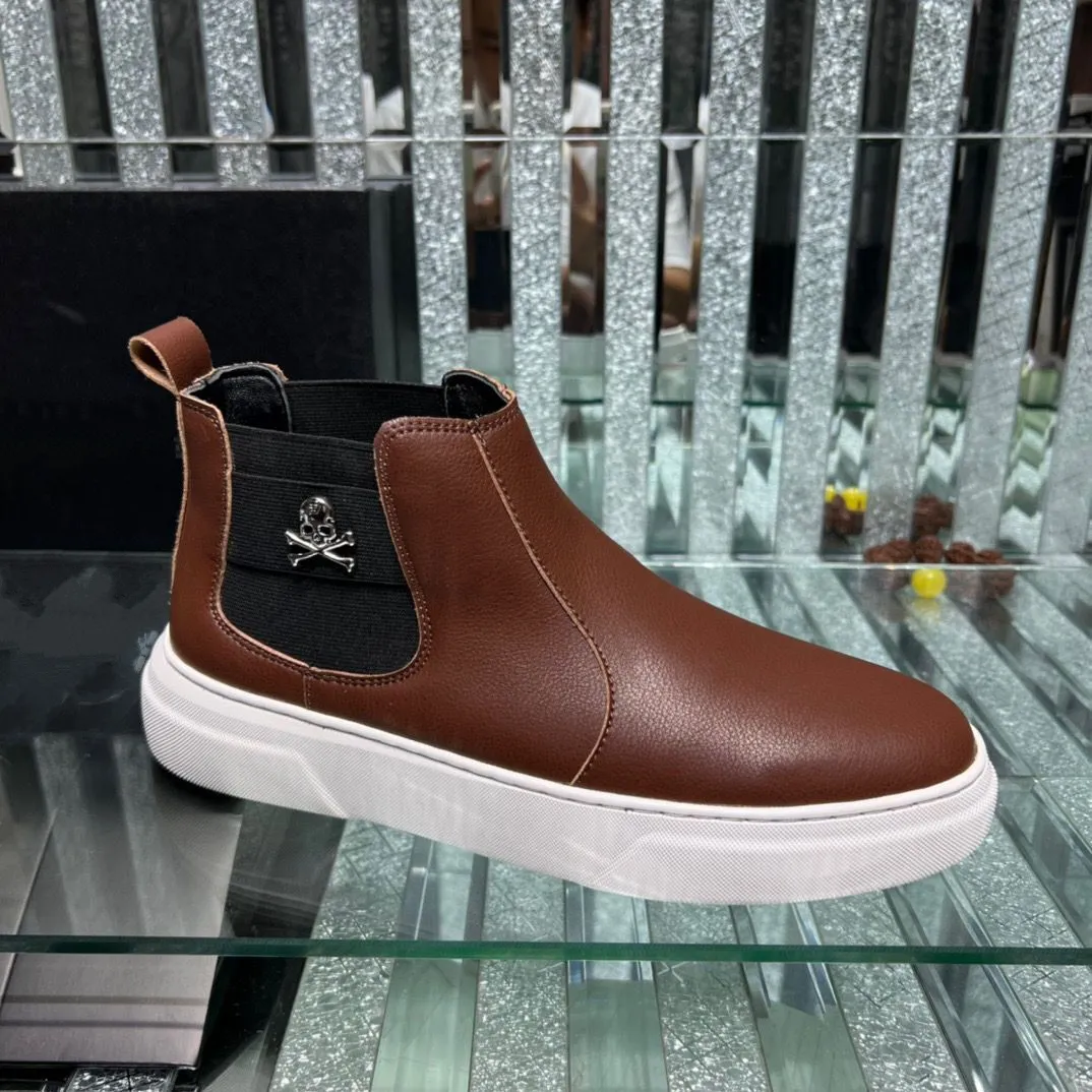 wholesale Hommes Femmes Designer Chaussures En Cuir Véritable Marque De Luxe sneaker Mode