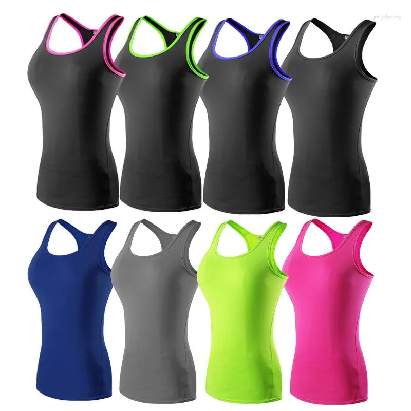 Women's Tanks Sports Tank Top Pro tight Yoga Fitness Quick Drier Sleeveless Running Training