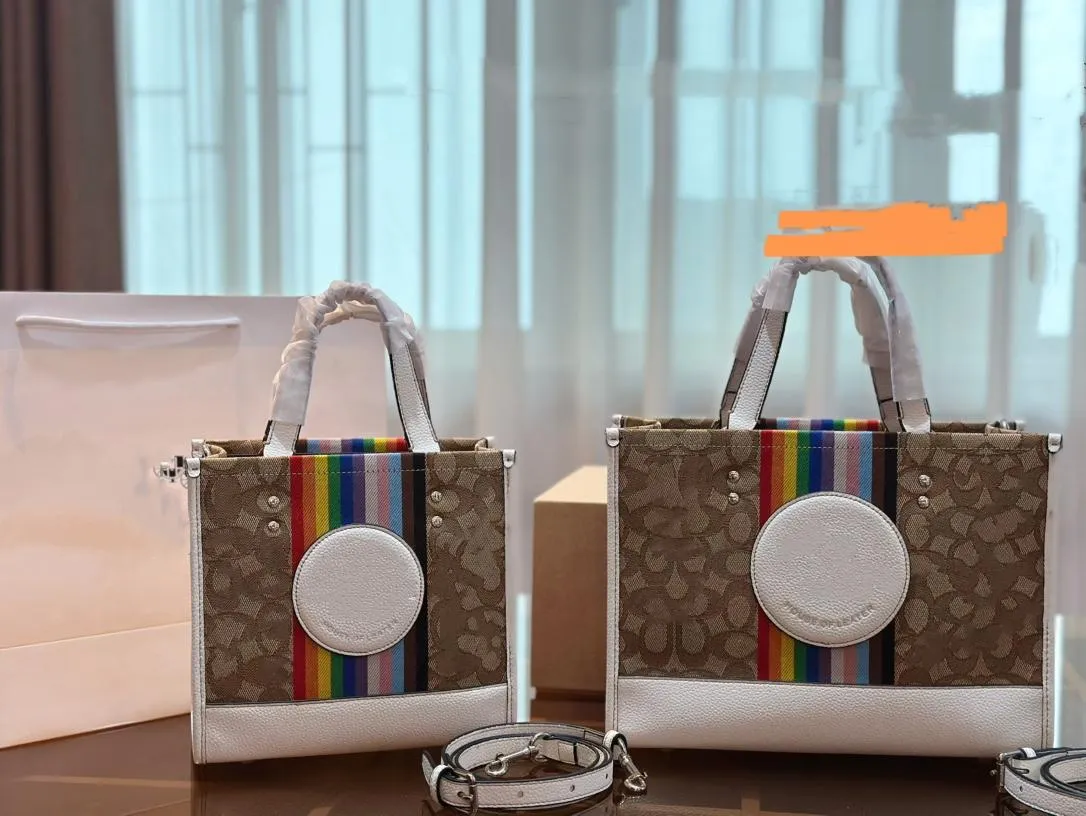 Rainbow stripe bag new arrivals