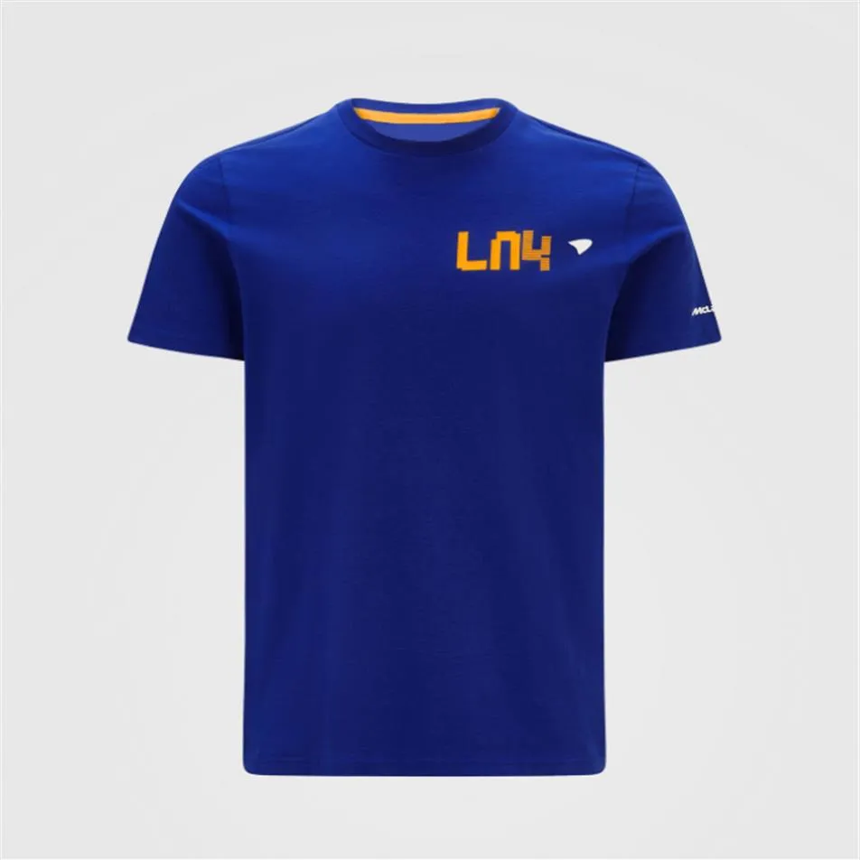 2021 Verano F1 Traje de carreras de Fórmula Uno Polo Camisa de solapa Camiseta de gran tamaño se puede personalizar con el mismo estilo Lando Norris clot270x