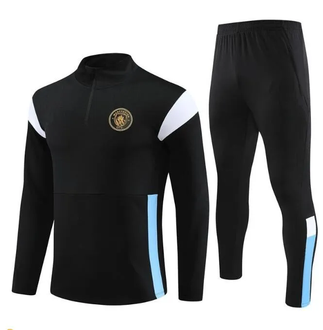 2023 2024 NEW Man Tracksuit City HAALAND Half Zip Training Suit MEN Kids 22 23 24 Long Sleeve Sportswear Football Boys Girls Survatment Foot Chandal Futbol Sweatshirt From Luckypure8888 21.27 DHgate.C...