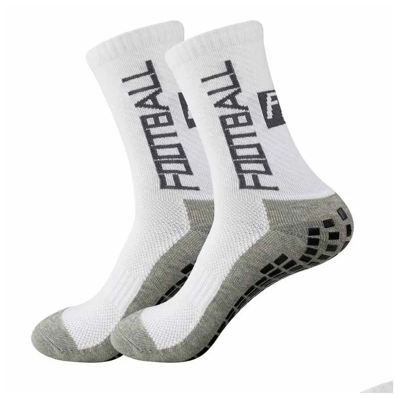 Chaussettes de sport antidérapantes football football antidérapant coton respirant sport cyclisme 38-45 livraison directe en plein air athlétique extérieur Accs Dhlwi