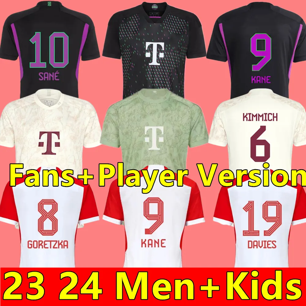 23 24 Musiala Soccer Jerseys Sane 2023 2024 Fotbollskjorta Goretzka Gnabry Bayerns München Camisa de Futebol Men Kids Kits Kimmich Fans Player Vuxen