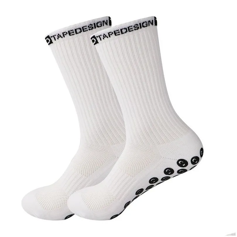 Chaussettes de sport Football Antiskid Vélo Yoga en plein air Basket-ball Tennis Été Randonnée Voyage Équitation Livraison directe en plein air Athlétique Acc Dhwp6