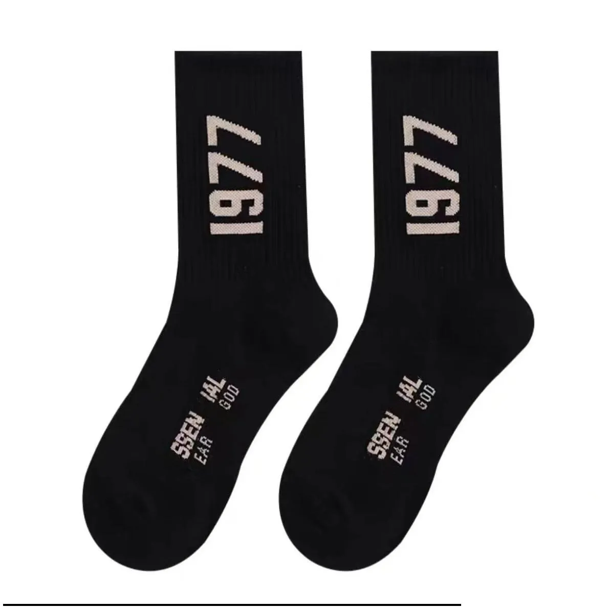 mens womens socks embroidery casual cotton sports basketball cotton mens and womens fashion socks no box