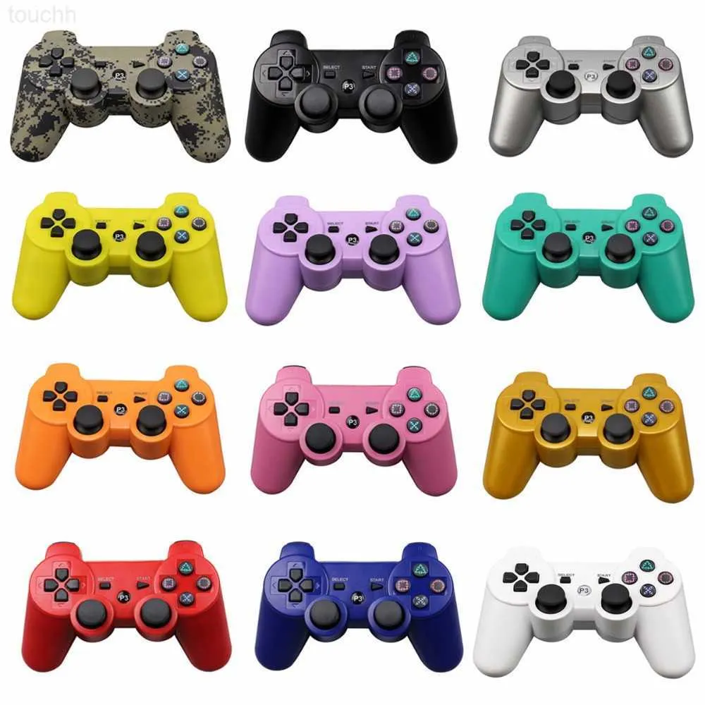 Kontrolery gier Joysticks bezprzewodowy kontroler PS3 Gamepad dla PS3 Bluetooth-4.0 Joystick do kontrolera komputera USB dla PS3 Joypad L230916