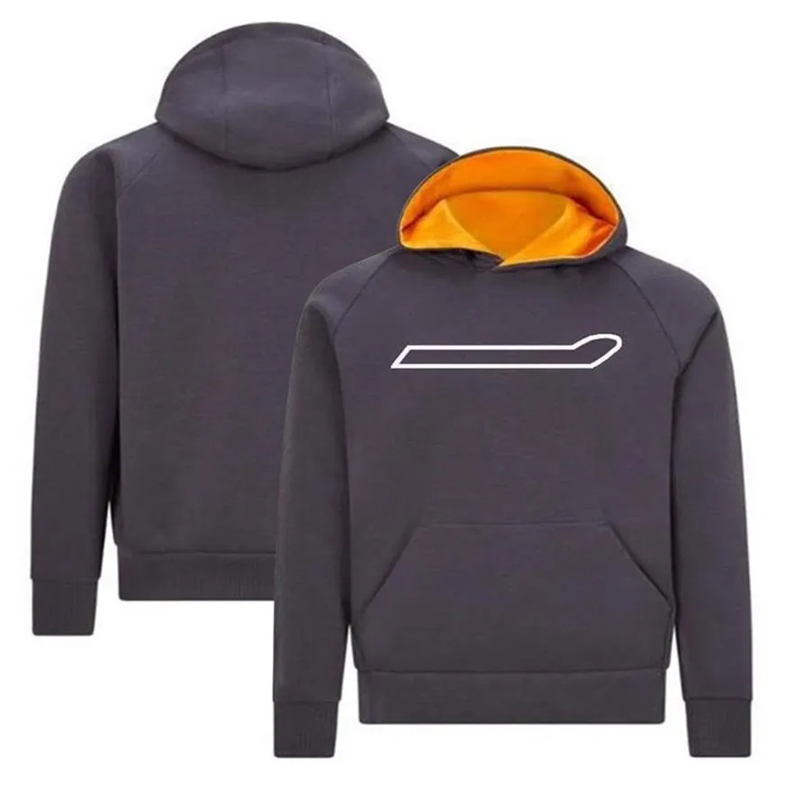 Sweat à capuche de l'équipe F1 pour hommes et femmes, costumes de course pour fans, vêtements de travail pour voiture d'automne et d'hiver, sweat à capuche de sport décontracté 309U