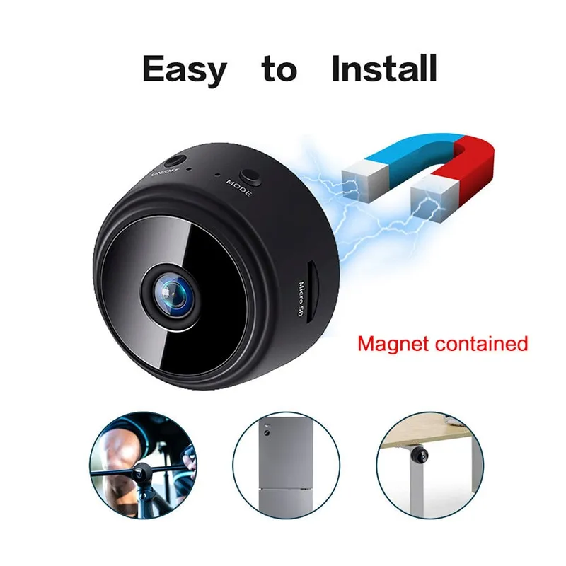 A9 Mini WiFi Camera: Wireless Security Monitor For Smart Home Wifi Camera  Video Recorder From Omnigift06, $9.96