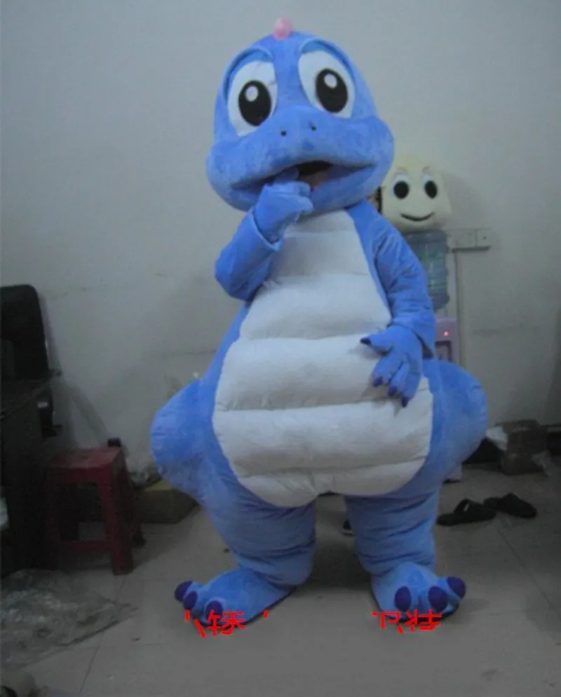 Dinosaur Mascot Costume Halloween Birthday Party Dress Cartoon Party Dress Adult