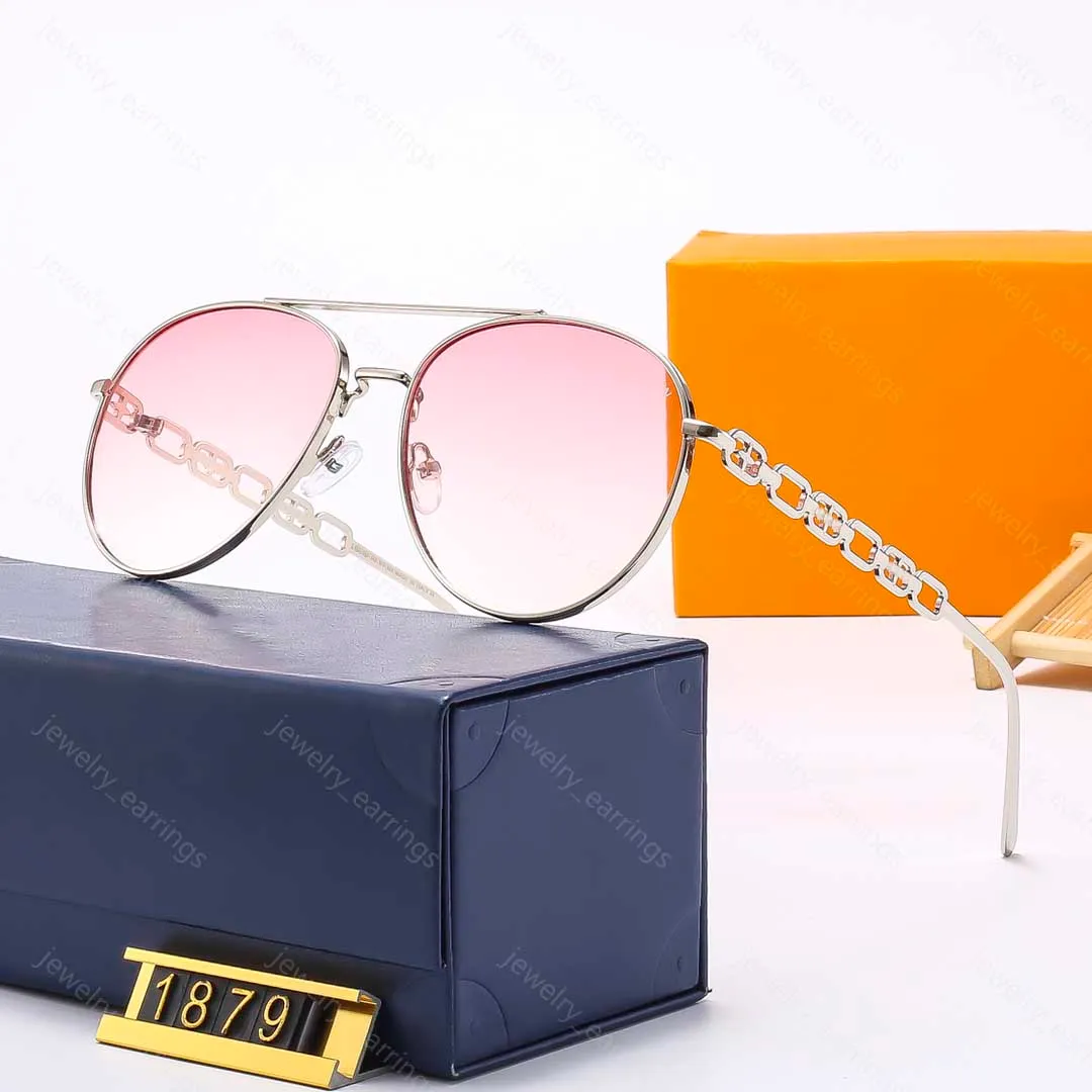 Designer zonnebril voor dames Zonnebril voor dames Hiphop Luxe bijpassende rijstrandschaduw UV-bescherming Gepolariseerde glazen Geschenken met doos