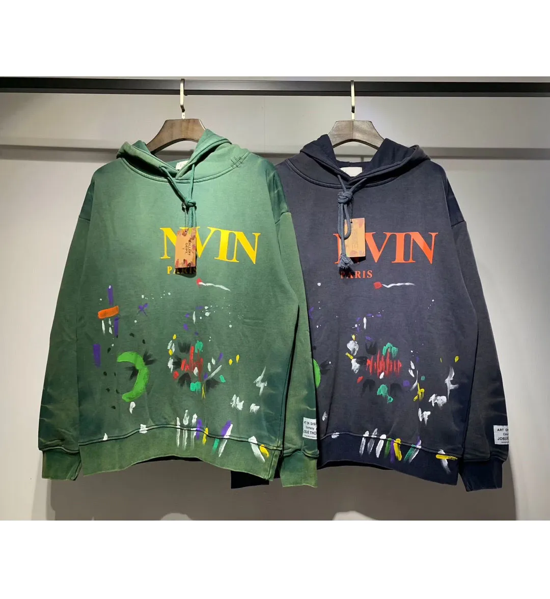 Mens Plus Size Tracksuits Jacquard Knitted Hoodie With Custom