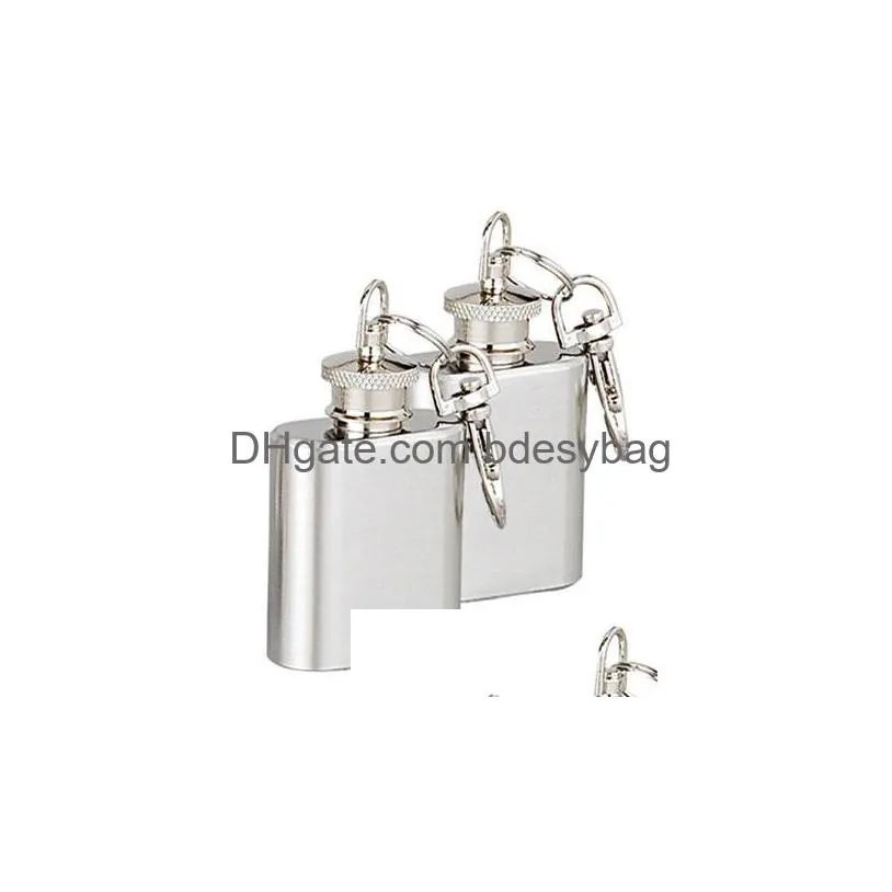 1oz stainless steel hip flask with free funnel