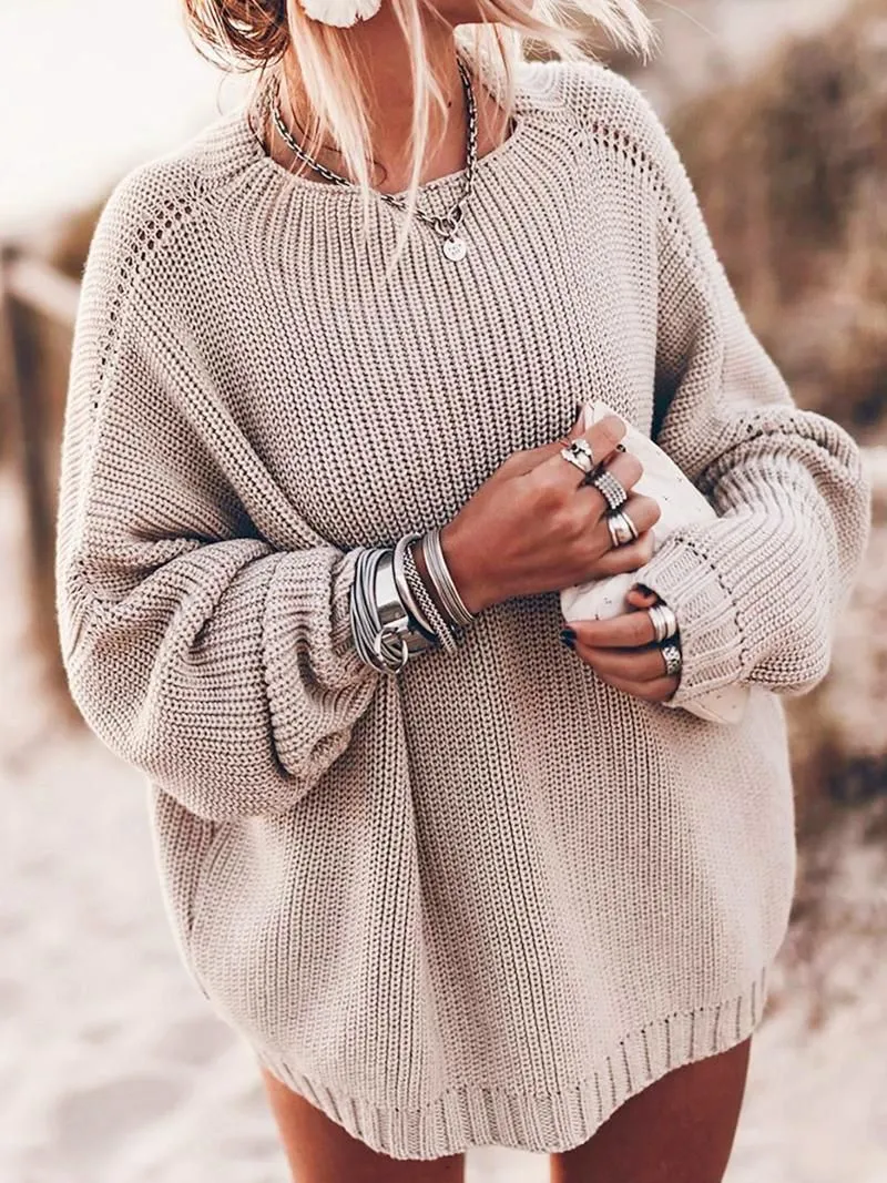 Plus Size Oversized Sweater For Women Fall 2021 Collection In
