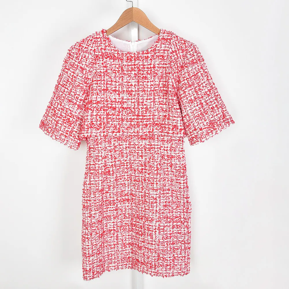 S*andro Tweed Two Piece Midi Dress Fit Short Sleeve... From  Zhuwofazai551188, $82.33 | DHgate.Com