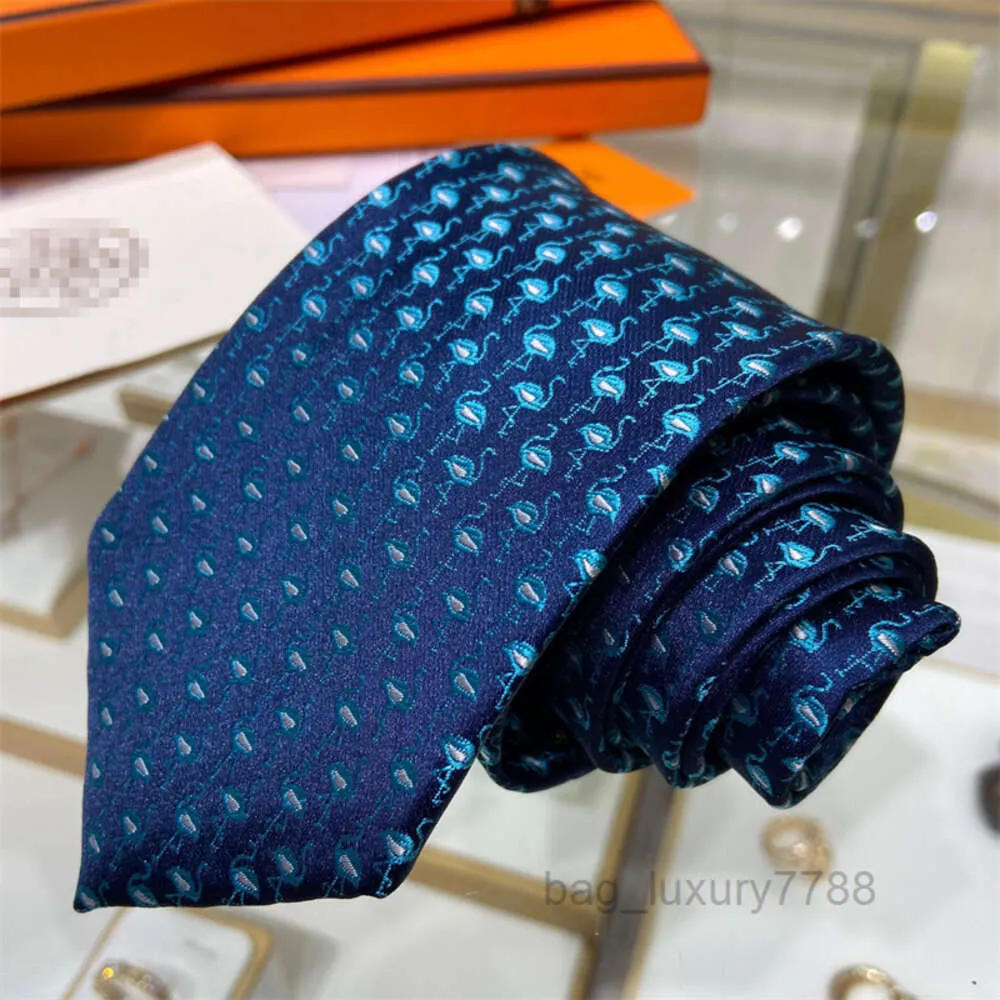 2023Cravatte da uomo in seta con cravatte da uomo di design di moda, accessori per cravatte da donna con design animale in lana intrecciata di alta qualità