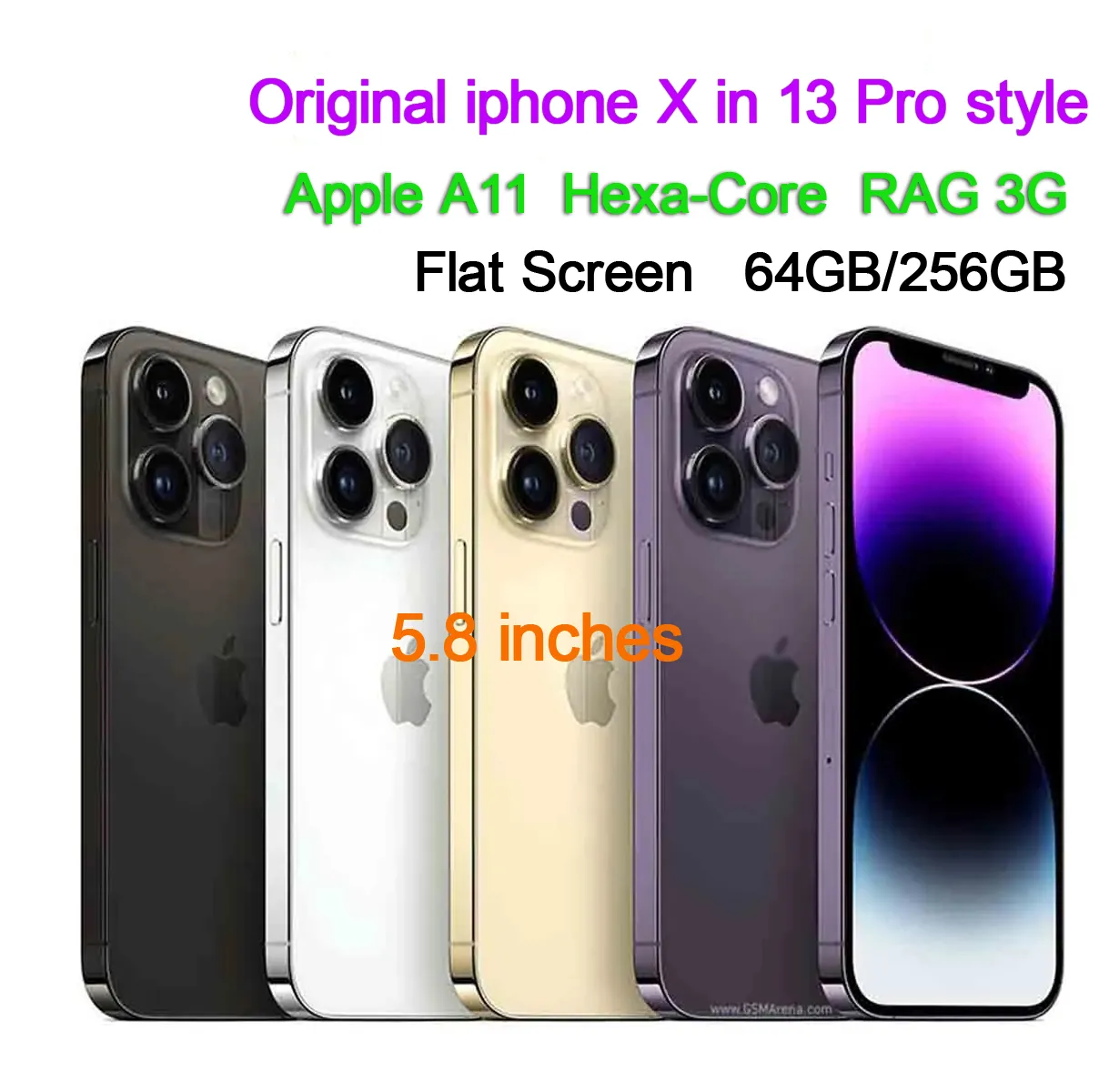 【2台セット】iPhone 13 Pro / iPhone XR How to convert iPhone XR into iPhone 13 Pro | Custom iPhone XR