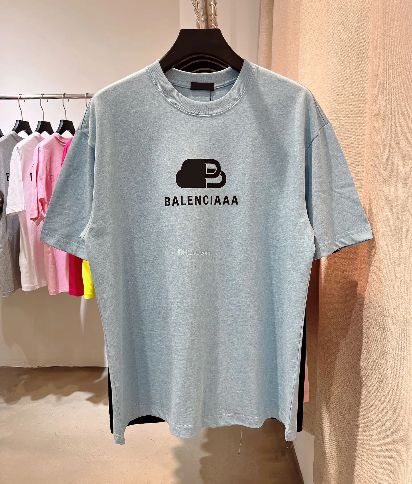 Herren Plus Tees Polos Rundhals-T-Shirts, bestickt und bedruckt, Sommermode im Polar-Stil mit reiner Street-Baumwolle 2e2