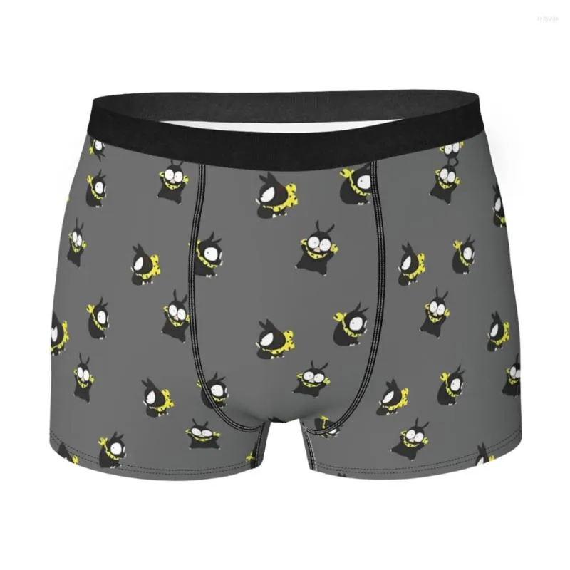 Unterhose Schwein Muster Grau BackroundRanma 12 Anime Homme Höschen Männliche Unterwäsche Sexy Shorts Boxer