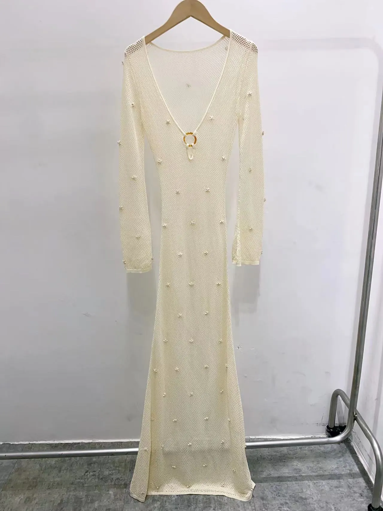 Sandro Knit Dress Womens Vintage Cutout Waist... From Zhuwofazai551188,  $73.98 In Bulk | DHgate.Com