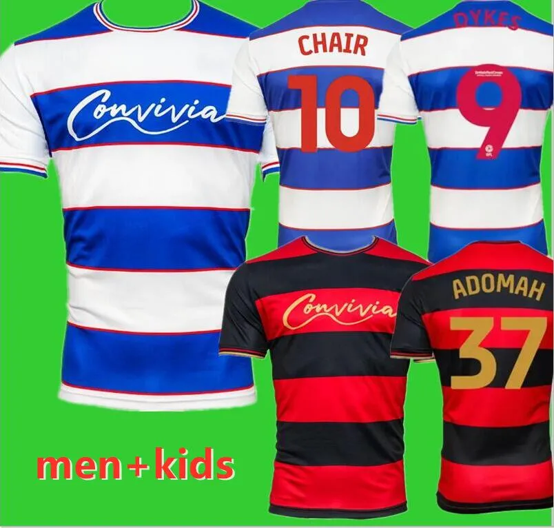 23 24 Queens Park L.Dykes C.Willock Soccer Jerseys Home Away 2023 2024 Bobby Zamora Football Dorts T.Roberts A.Adomah M.Bonne Men Football Shirt 9896