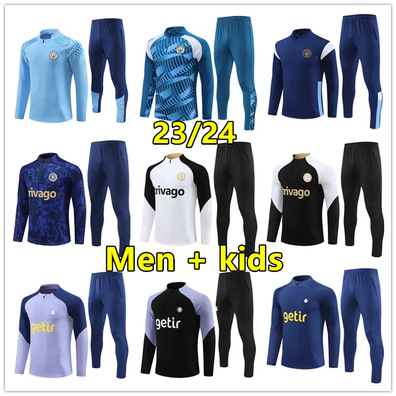 2023 2024 England Kids Football Kits Tracksuit Training Suit For Boys ...