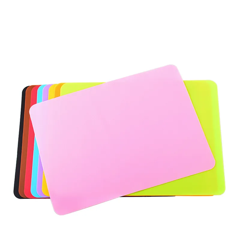 Home 40x30cm Dinnerware Silicone Mats Baking Liner Muiti-function Silicone Oven Mat Heat Insulation Anti-slip Pad Bakeware Kid Table Placemat