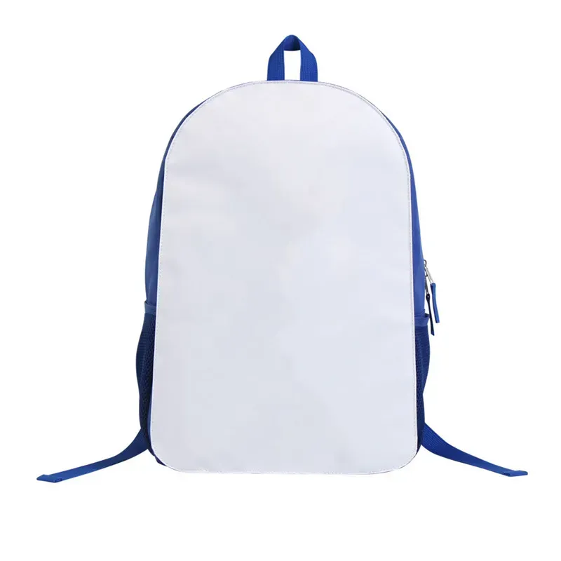 Sublimation Backpack School Office Bag Detachable Polyester Blank Student Computer Bag