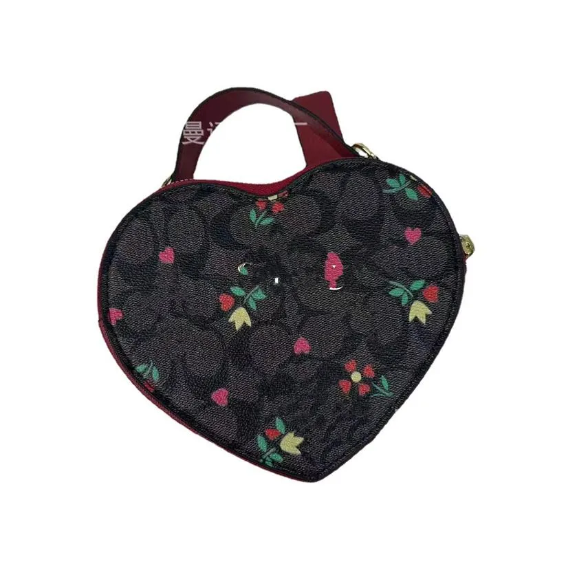 Brand women Day Packs Love chain diagonal bag Women's backpack printed color bag300h