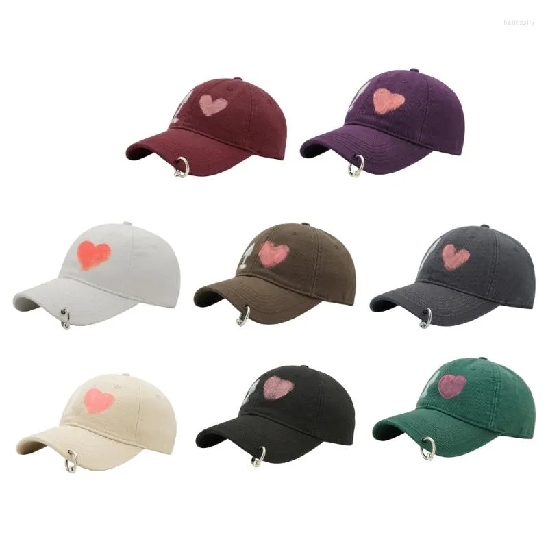 Casquettes de baseball Hiphop Hat Long Brim Casquette de baseball réglable Lady Party Couple