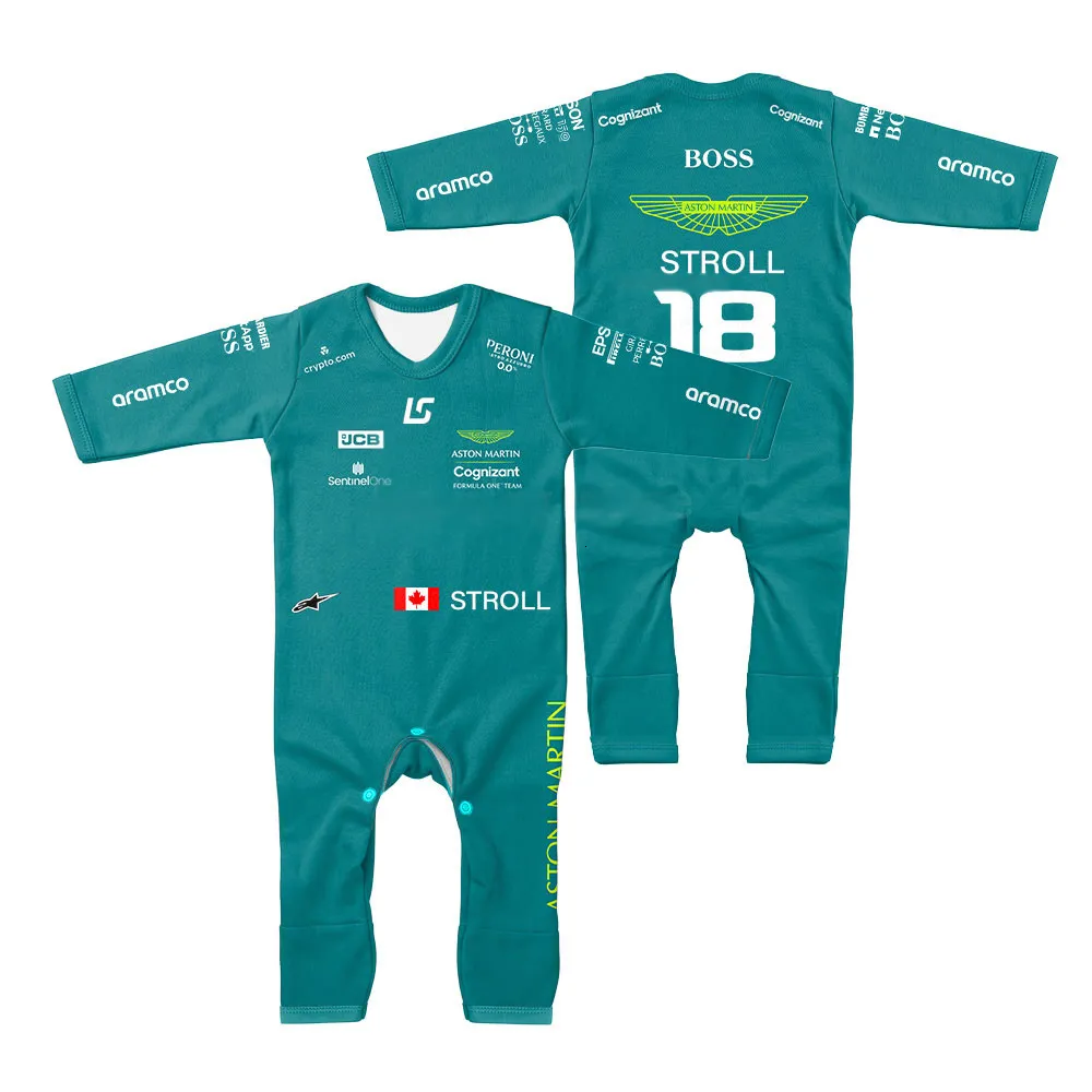 Rompers: Spring and Autumn Baby Boy/Girls Racing Outdoor Extreme Sports  All-in-One Caby Jumpsuit, 14 Driver Alonso Fan Clothing 230915 from Dhgate  Rompers - price 21.91