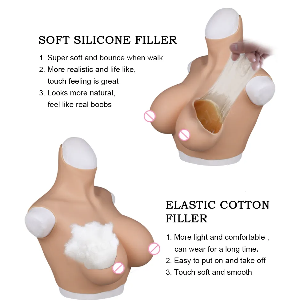 Breast Form Dokier Silicone Breast Forms Fake Artificial Huge
