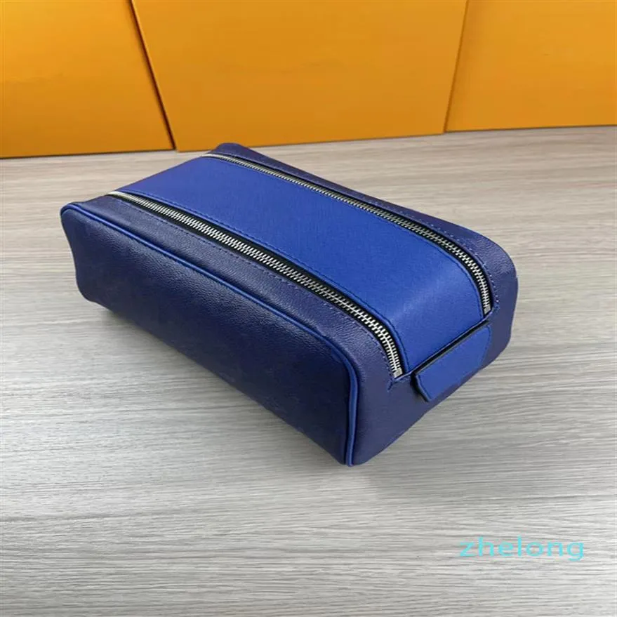 Men Travelling Toilet Bag Designer Wash Bags Large Capacity Cosmetic Purses Toiletry Pouch Makeup bags Soft Canvas Material Waterp207U