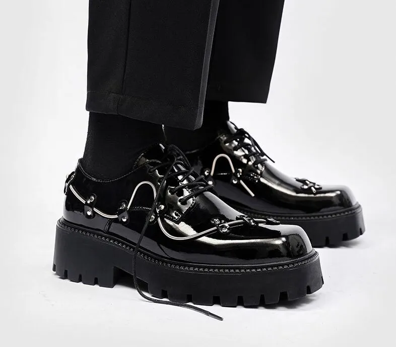 アメリヴィンテージ SQUARE TOE LACE UP LOAFERS 【公式通販】
