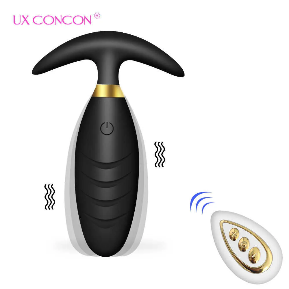 NXY vibratori plug anale wireless stimolatore di testa rimovibile l vibratore clitoride telecomando erotico Adu_voghion.com