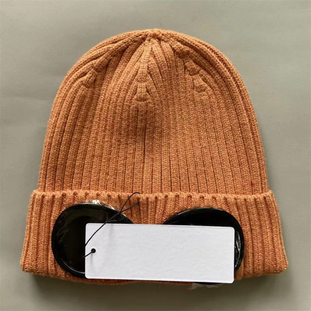 Boll Caps Fashion Casquette Designer Två linsglasögonglasögon Beanies Män stickade hattar Skull Designer utomhus kvinnor Uniesex vinter beanie bonnet hink 2023