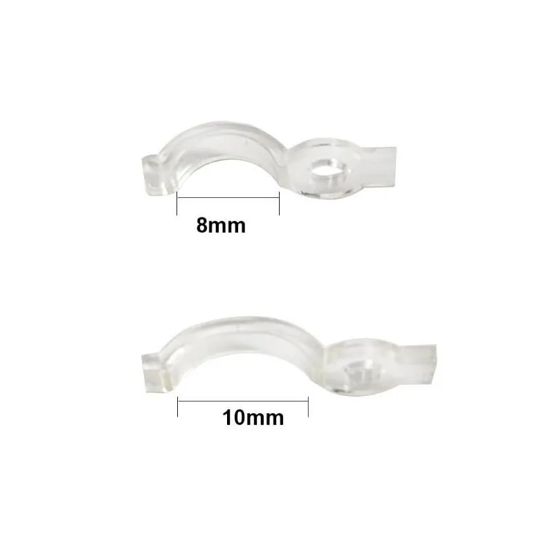 Side Emitting Led Strip Fixing Clips For 2835 8/10mm Strip Light Tape  Brackets Drop Delivery Lights DHMV1 From Fylzeshop, $8.38