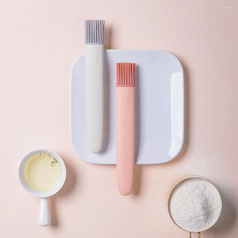 Tools Creative Cute Langartable Food Grade Silicone Oil Brush Nordic Baking Barbecue Kitchen Pancake 48G