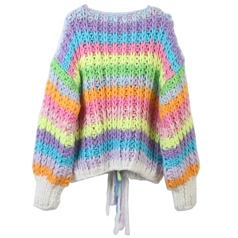 909 2023 otoño marca mismo estilo suéter de manga larga con cuello en V cárdigan moda ropa de mujer de alta calidad para mujer mingmo