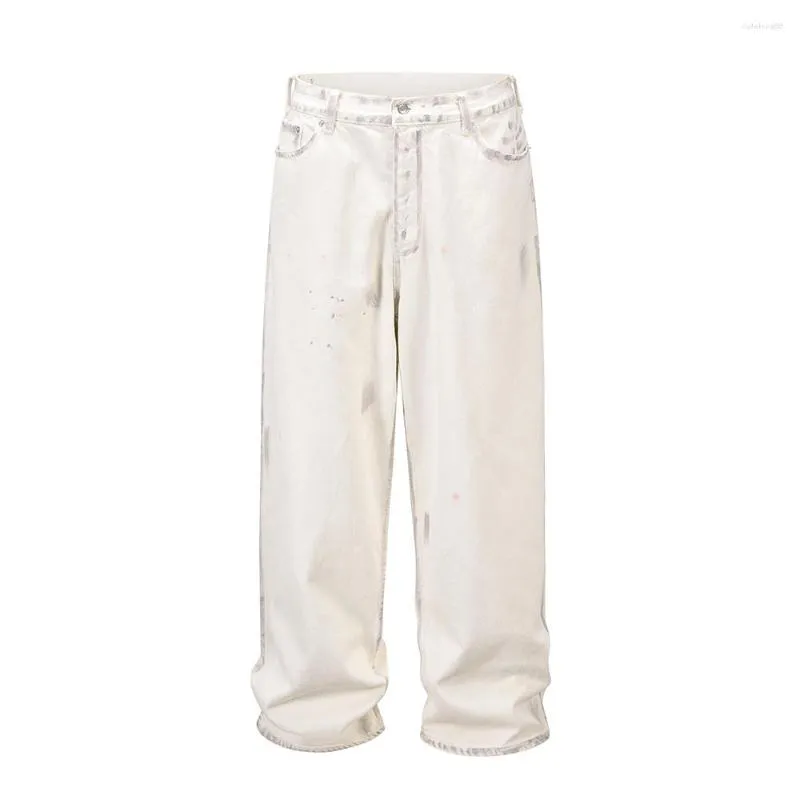 Jeans pour hommes Y2K Vintage Sale Washed Baggy Pantalon pour hommes Ropa Pantalones Hombre Streetwear Casual Pantalon en denim en détresse surdimensionné
